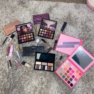 💕HUGE MAKEUP LOT 💕 HUDA BEAUTY FLESH ANASTASIA BEVERLY HILLS MORPHIE BENEFIT